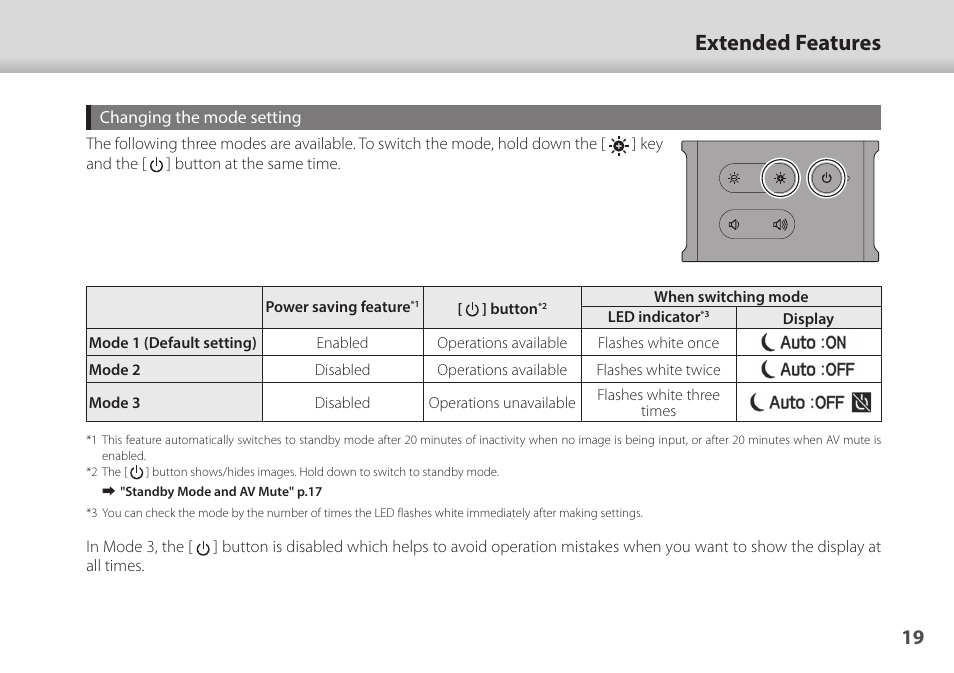 Extended features | Epson Moverio BT-35E Smart Glasses User Manual | Page 19 / 41