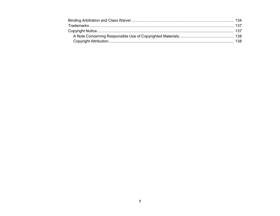 Epson EpiqVision Mini EF11 1000-Lumen Full HD Laser 3LCD Projector User Manual | Page 7 / 138