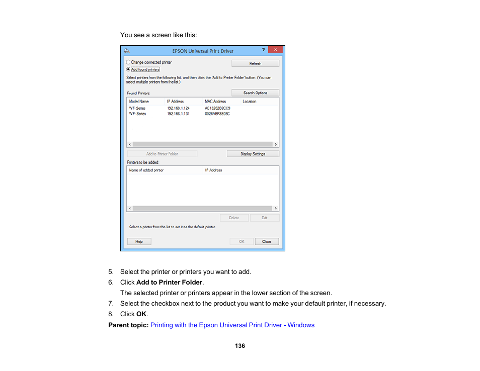 Epson WorkForce Pro WF-6090 Printer with PCL/PostScript User Manual | Page 136 / 252