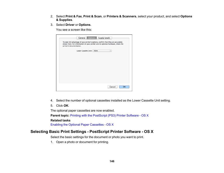 Epson WorkForce Pro WF-6090 Printer with PCL/PostScript User Manual | Page 146 / 252