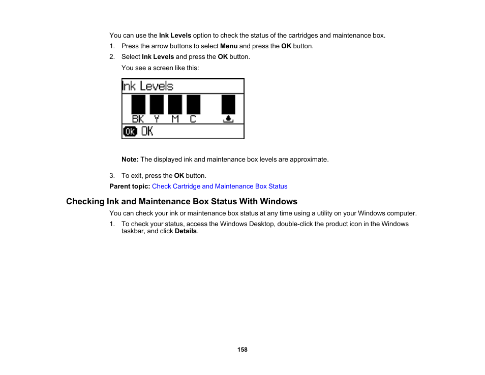 Epson WorkForce Pro WF-6090 Printer with PCL/PostScript User Manual | Page 158 / 252