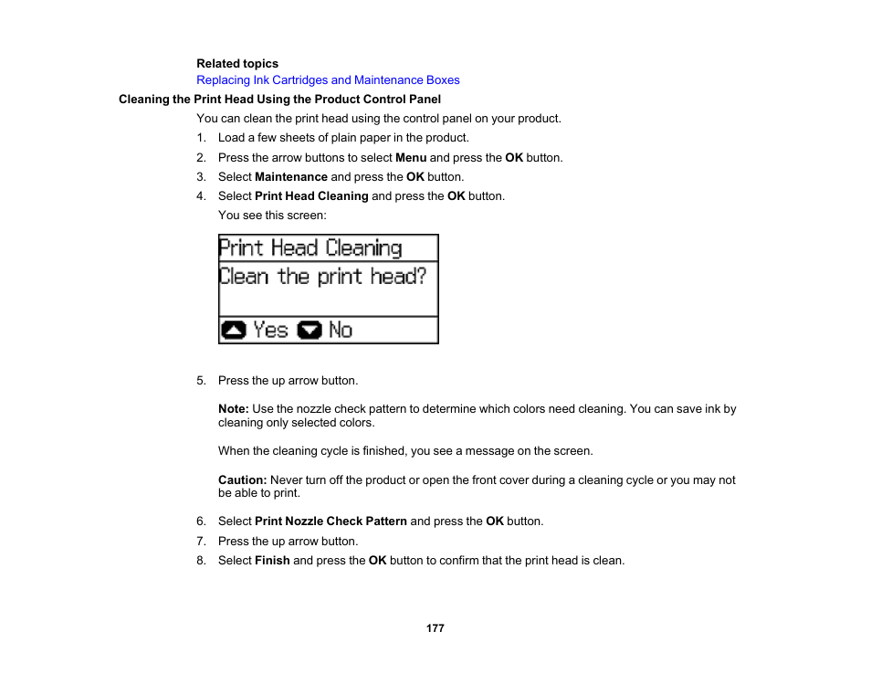 Epson WorkForce Pro WF-6090 Printer with PCL/PostScript User Manual | Page 177 / 252