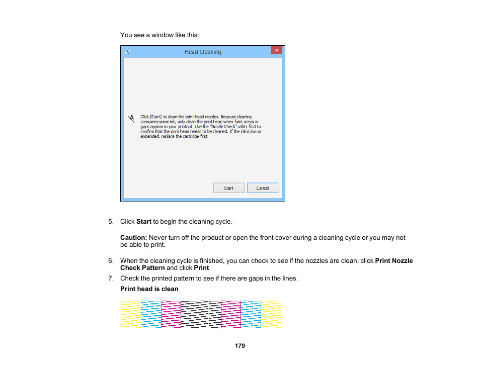 Epson WorkForce Pro WF-6090 Printer with PCL/PostScript User Manual | Page 179 / 252