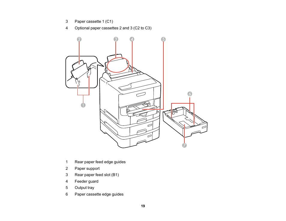 Epson WorkForce Pro WF-6090 Printer with PCL/PostScript User Manual | Page 19 / 252