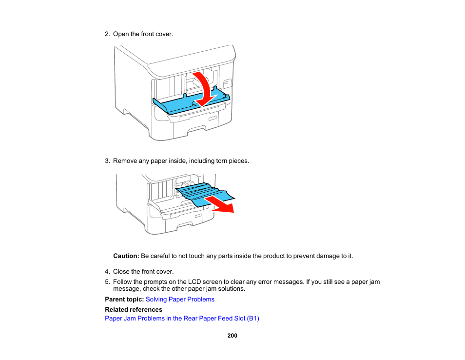 Epson WorkForce Pro WF-6090 Printer with PCL/PostScript User Manual | Page 200 / 252