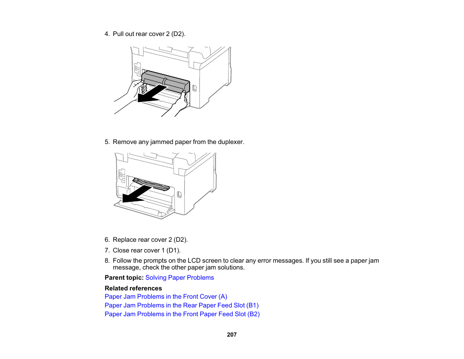 Epson WorkForce Pro WF-6090 Printer with PCL/PostScript User Manual | Page 207 / 252