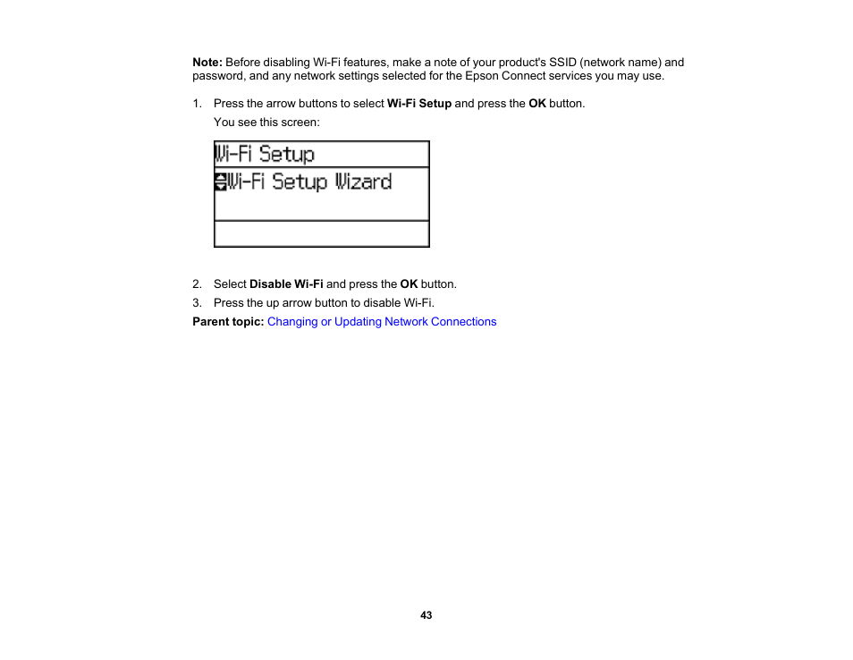 Epson WorkForce Pro WF-6090 Printer with PCL/PostScript User Manual | Page 43 / 252