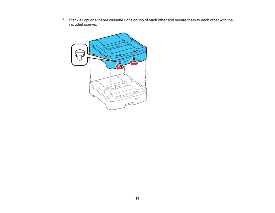 Epson WorkForce Pro WF-6090 Printer with PCL/PostScript User Manual | Page 74 / 252