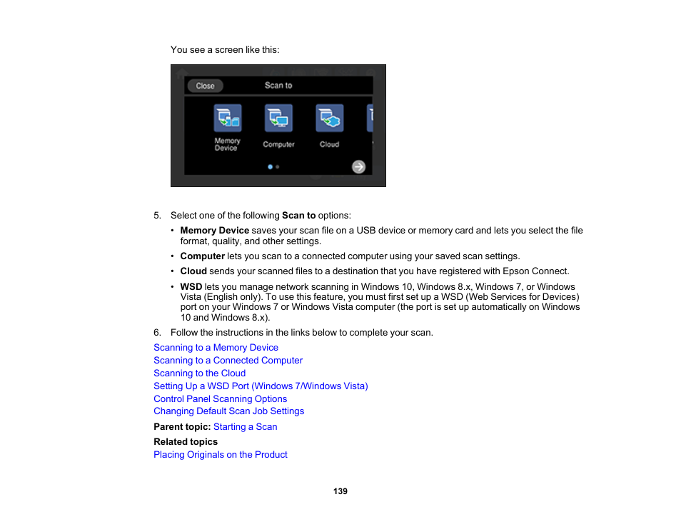 Epson EcoTank Photo ET-8500 Wireless Color All-in-One Supertank Printer User Manual | Page 139 / 346