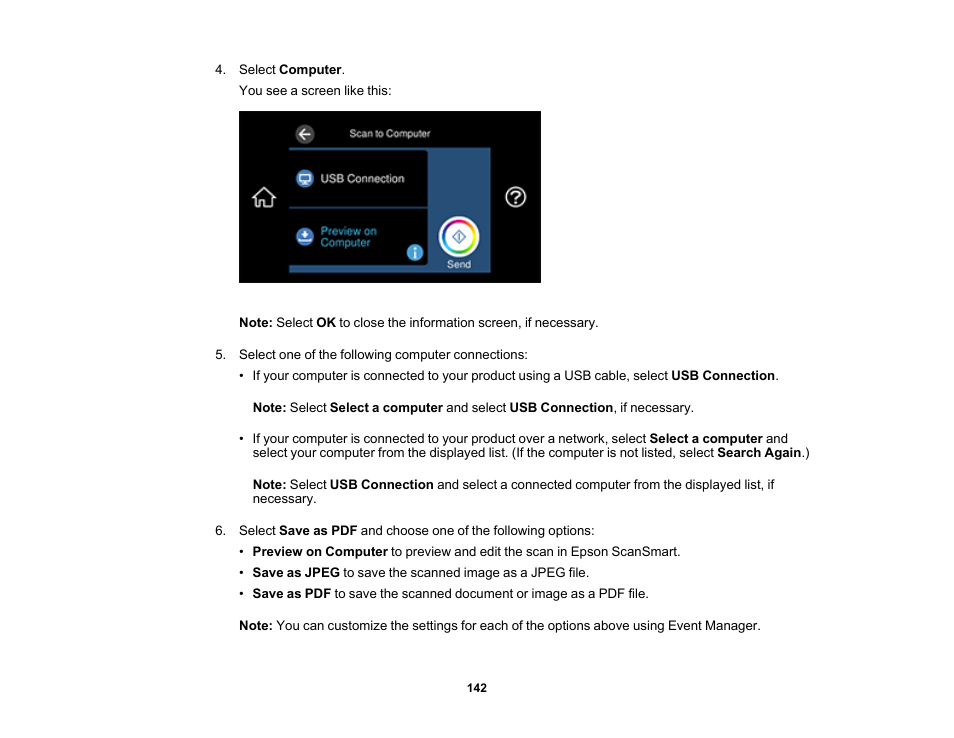 Epson EcoTank Photo ET-8500 Wireless Color All-in-One Supertank Printer User Manual | Page 142 / 346