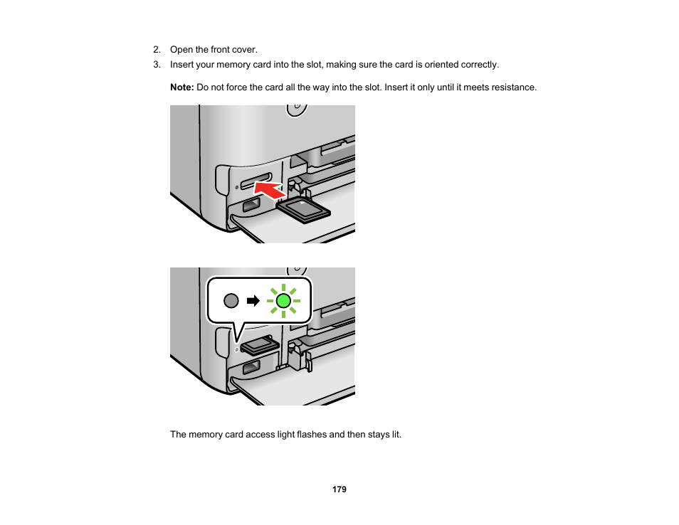 Epson EcoTank Photo ET-8500 Wireless Color All-in-One Supertank Printer User Manual | Page 179 / 346