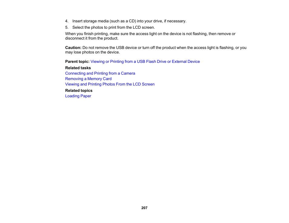 Epson EcoTank Photo ET-8500 Wireless Color All-in-One Supertank Printer User Manual | Page 207 / 346