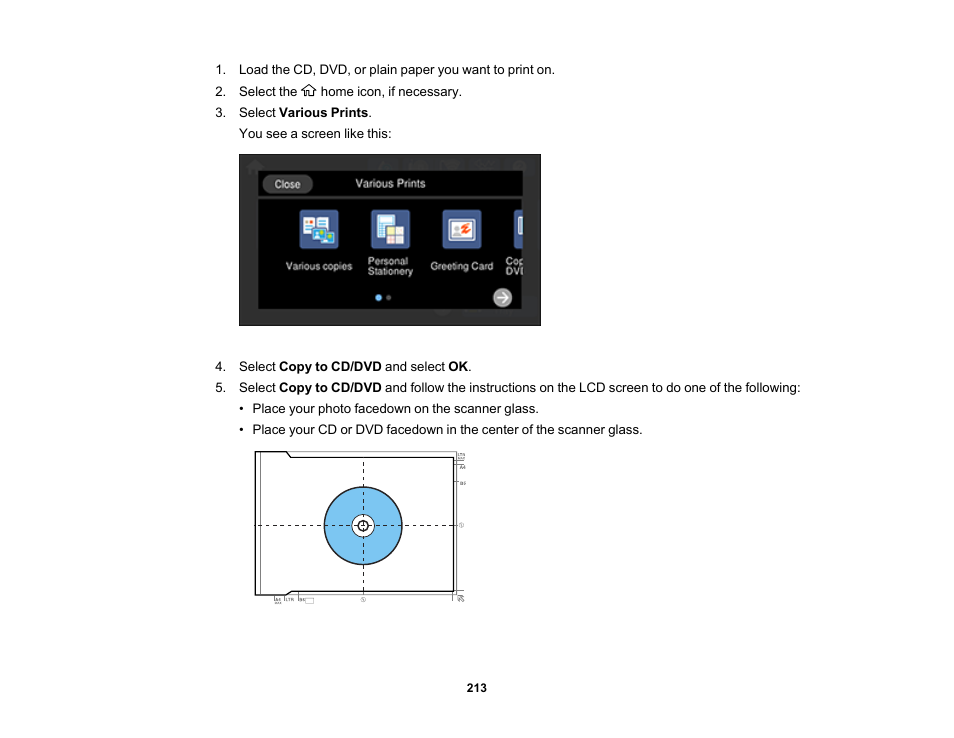 Epson EcoTank Photo ET-8500 Wireless Color All-in-One Supertank Printer User Manual | Page 213 / 346