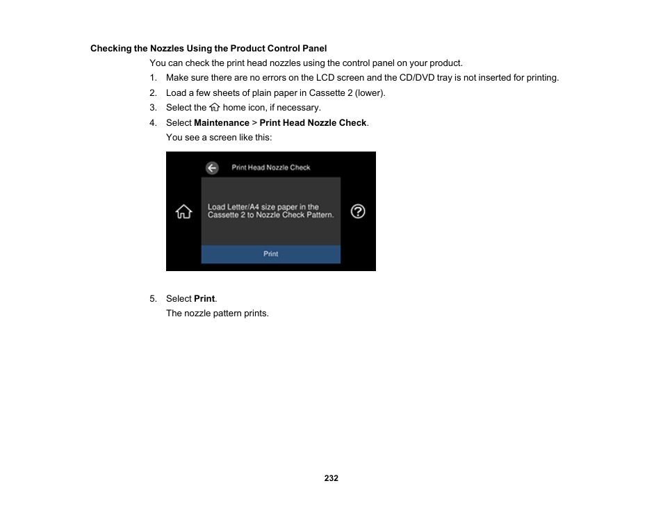 Epson EcoTank Photo ET-8500 Wireless Color All-in-One Supertank Printer User Manual | Page 232 / 346