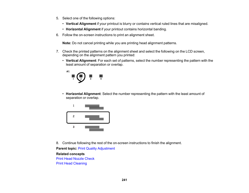 Epson EcoTank Photo ET-8500 Wireless Color All-in-One Supertank Printer User Manual | Page 241 / 346