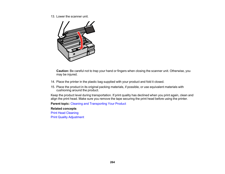 Epson EcoTank Photo ET-8500 Wireless Color All-in-One Supertank Printer User Manual | Page 264 / 346