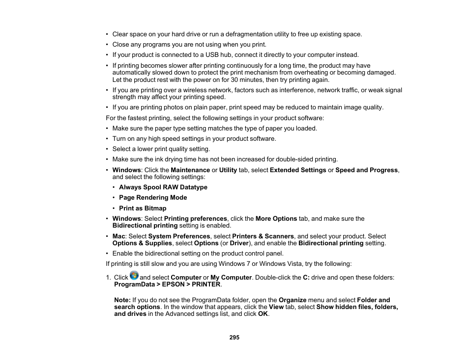 Epson EcoTank Photo ET-8500 Wireless Color All-in-One Supertank Printer User Manual | Page 295 / 346