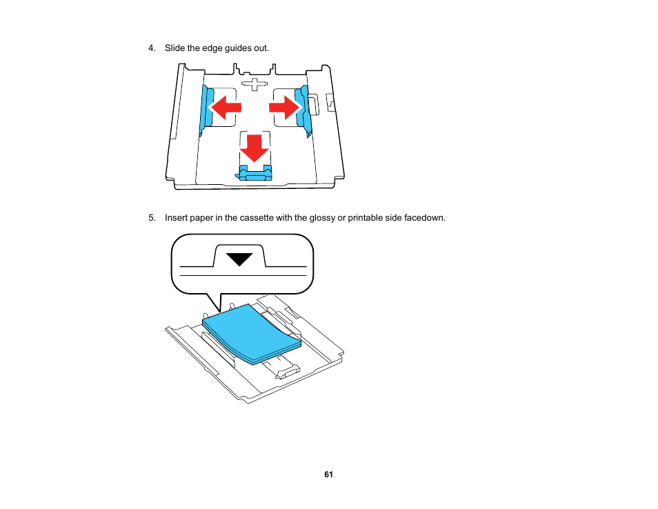 Epson EcoTank Photo ET-8500 Wireless Color All-in-One Supertank Printer User Manual | Page 61 / 346