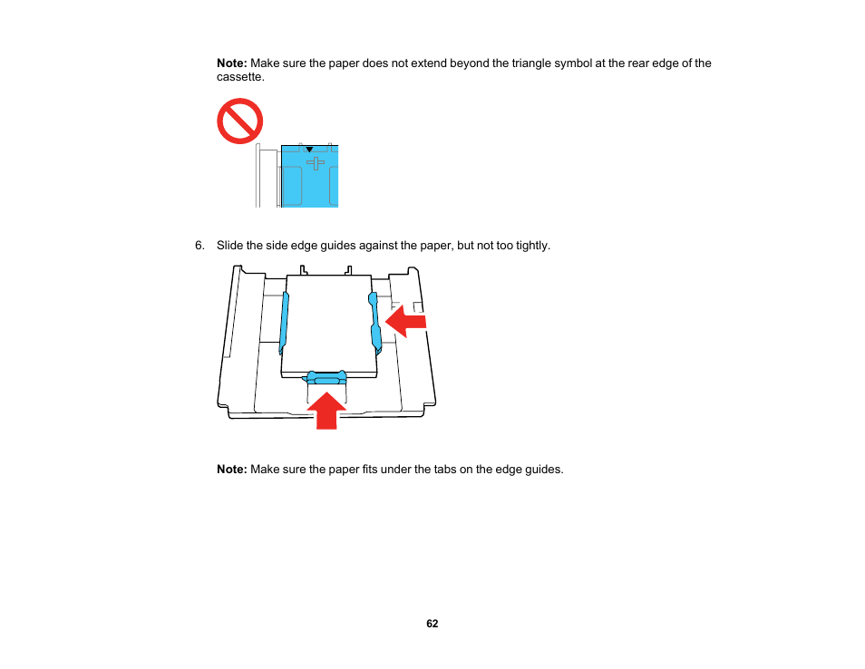 Epson EcoTank Photo ET-8500 Wireless Color All-in-One Supertank Printer User Manual | Page 62 / 346