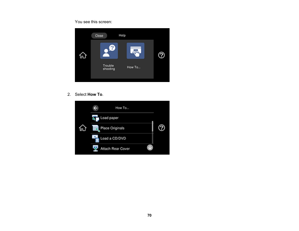 Epson EcoTank Photo ET-8500 Wireless Color All-in-One Supertank Printer User Manual | Page 70 / 346