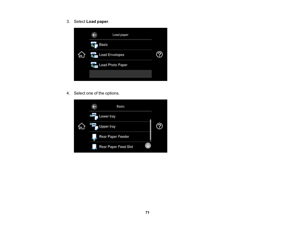 Epson EcoTank Photo ET-8500 Wireless Color All-in-One Supertank Printer User Manual | Page 71 / 346