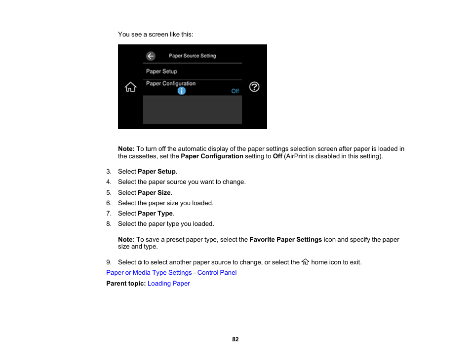 Epson EcoTank Photo ET-8500 Wireless Color All-in-One Supertank Printer User Manual | Page 82 / 346