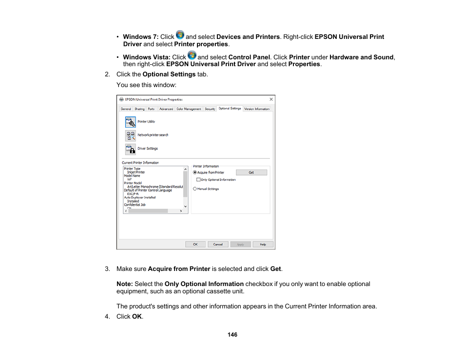 Epson WorkForce Pro WF-M5799 Workgroup Monochrome Multifunction Printer with Replaceable Ink Pack System User Manual | Page 146 / 404