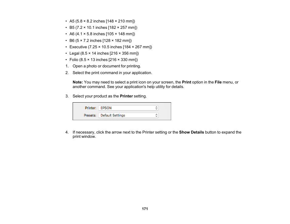 Epson WorkForce Pro WF-M5799 Workgroup Monochrome Multifunction Printer with Replaceable Ink Pack System User Manual | Page 171 / 404