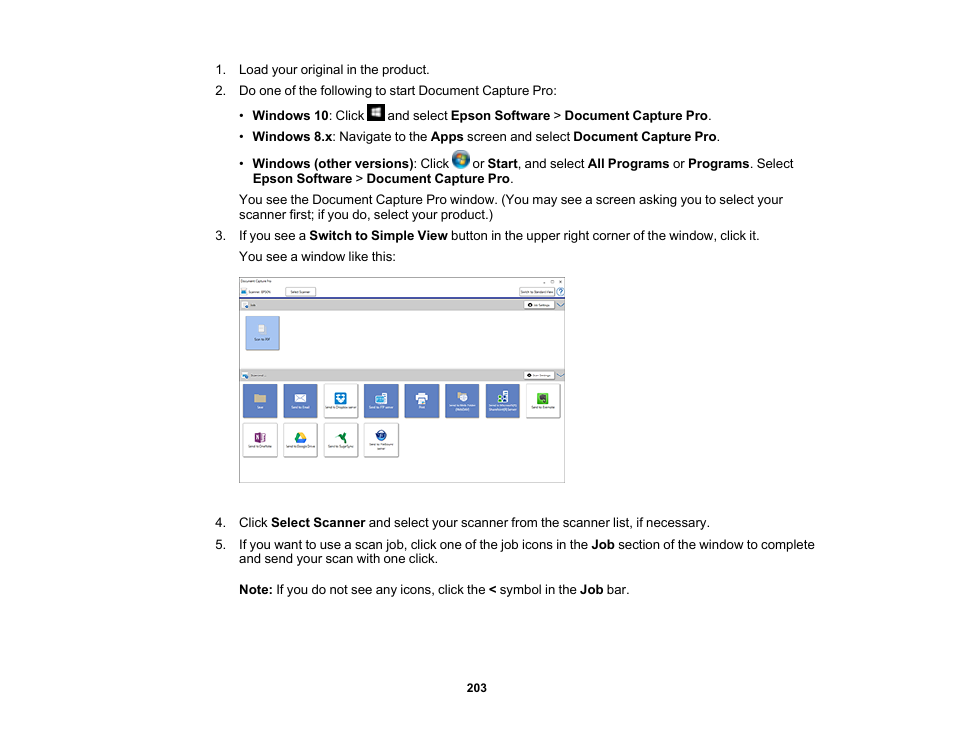 Epson WorkForce Pro WF-M5799 Workgroup Monochrome Multifunction Printer with Replaceable Ink Pack System User Manual | Page 203 / 404