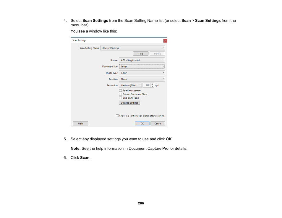 Epson WorkForce Pro WF-M5799 Workgroup Monochrome Multifunction Printer with Replaceable Ink Pack System User Manual | Page 206 / 404