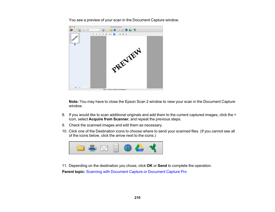 Epson WorkForce Pro WF-M5799 Workgroup Monochrome Multifunction Printer with Replaceable Ink Pack System User Manual | Page 210 / 404