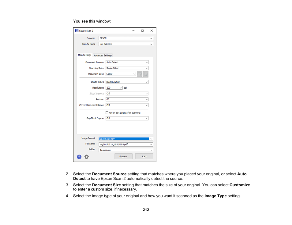 Epson WorkForce Pro WF-M5799 Workgroup Monochrome Multifunction Printer with Replaceable Ink Pack System User Manual | Page 212 / 404