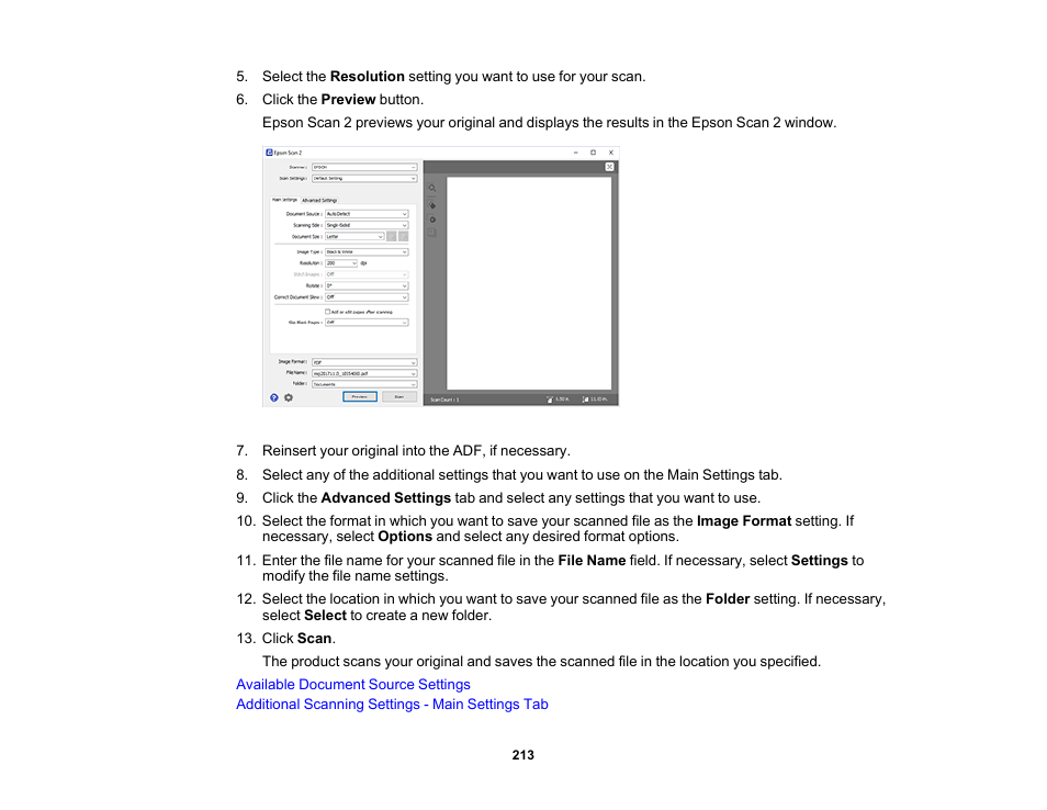 Epson WorkForce Pro WF-M5799 Workgroup Monochrome Multifunction Printer with Replaceable Ink Pack System User Manual | Page 213 / 404