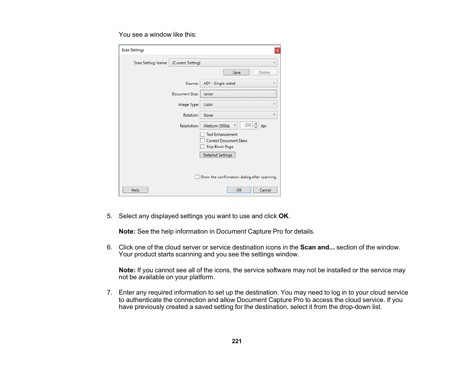 Epson WorkForce Pro WF-M5799 Workgroup Monochrome Multifunction Printer with Replaceable Ink Pack System User Manual | Page 221 / 404