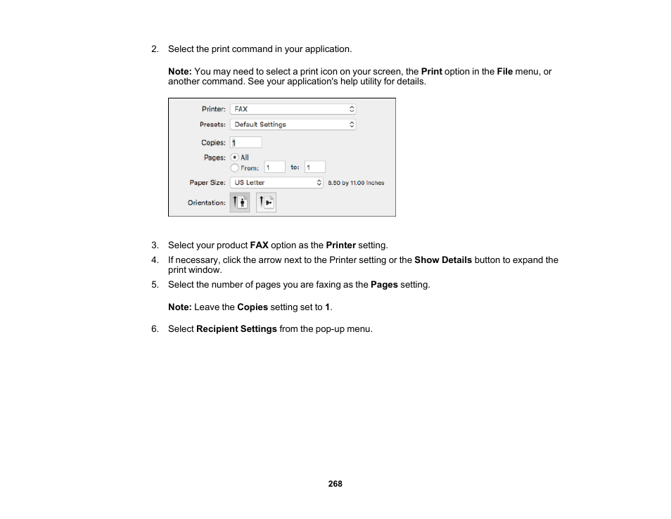 Epson WorkForce Pro WF-M5799 Workgroup Monochrome Multifunction Printer with Replaceable Ink Pack System User Manual | Page 268 / 404