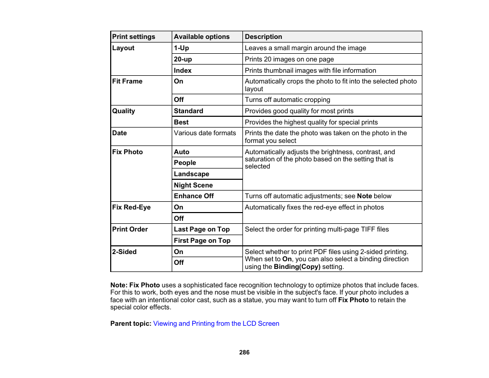 Epson WorkForce Pro WF-M5799 Workgroup Monochrome Multifunction Printer with Replaceable Ink Pack System User Manual | Page 286 / 404