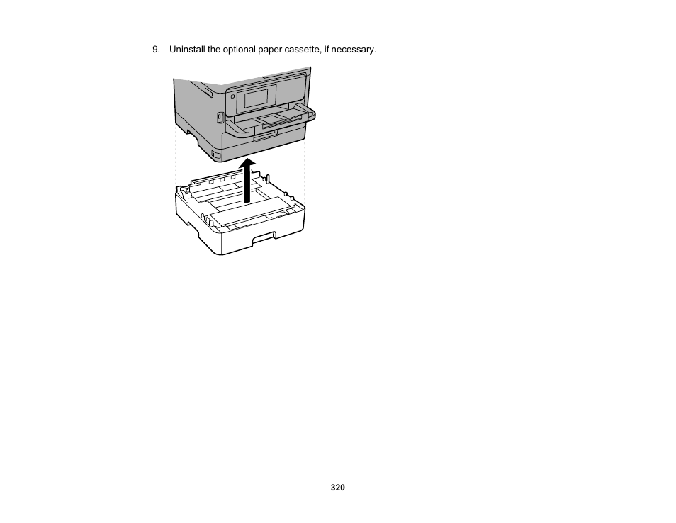 Epson WorkForce Pro WF-M5799 Workgroup Monochrome Multifunction Printer with Replaceable Ink Pack System User Manual | Page 320 / 404