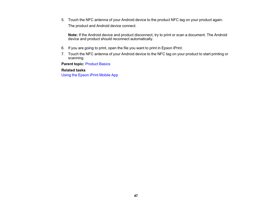 Epson WorkForce Pro WF-M5799 Workgroup Monochrome Multifunction Printer with Replaceable Ink Pack System User Manual | Page 47 / 404