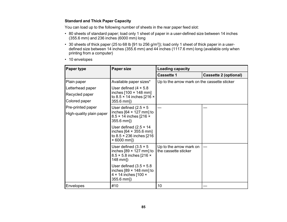 Epson WorkForce Pro WF-M5799 Workgroup Monochrome Multifunction Printer with Replaceable Ink Pack System User Manual | Page 85 / 404