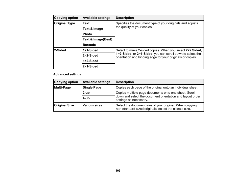 Epson WorkForce Pro WF-C5890 Wireless Color MFP Inkjet Printer User Manual | Page 103 / 426