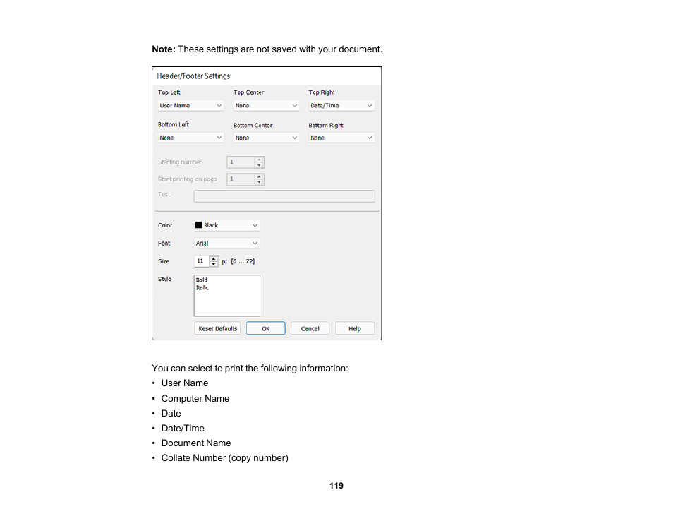 Epson WorkForce Pro WF-C5890 Wireless Color MFP Inkjet Printer User Manual | Page 119 / 426