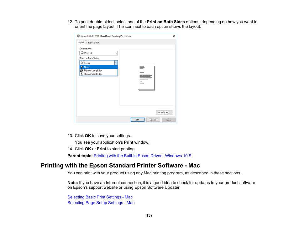 Epson WorkForce Pro WF-C5890 Wireless Color MFP Inkjet Printer User Manual | Page 137 / 426