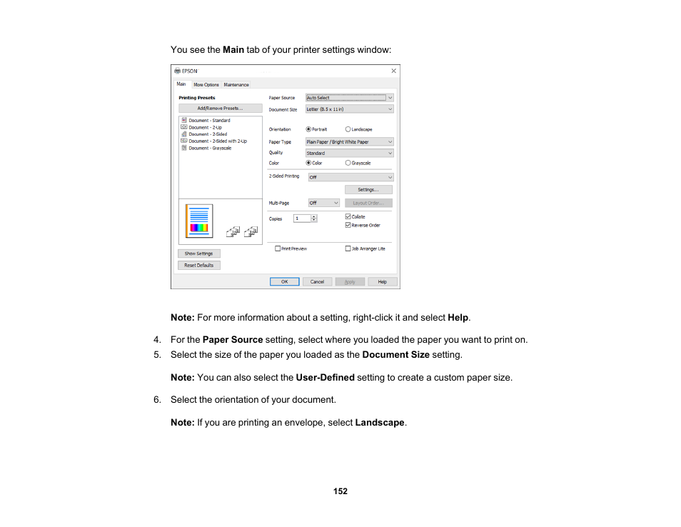 Epson WorkForce Pro WF-C5890 Wireless Color MFP Inkjet Printer User Manual | Page 152 / 426