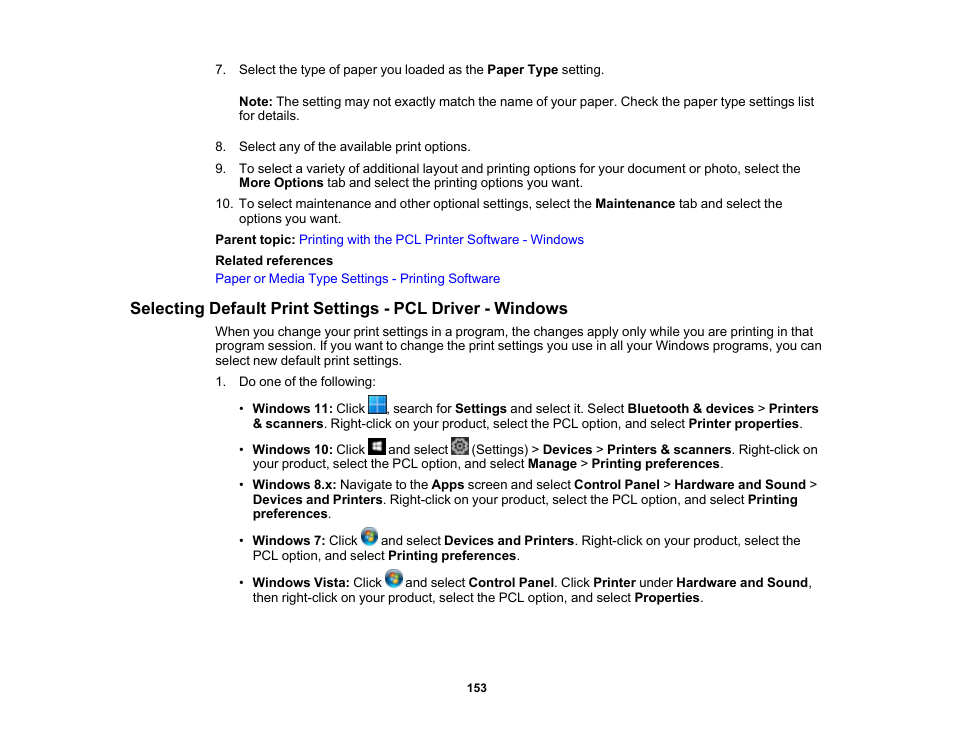 Epson WorkForce Pro WF-C5890 Wireless Color MFP Inkjet Printer User Manual | Page 153 / 426