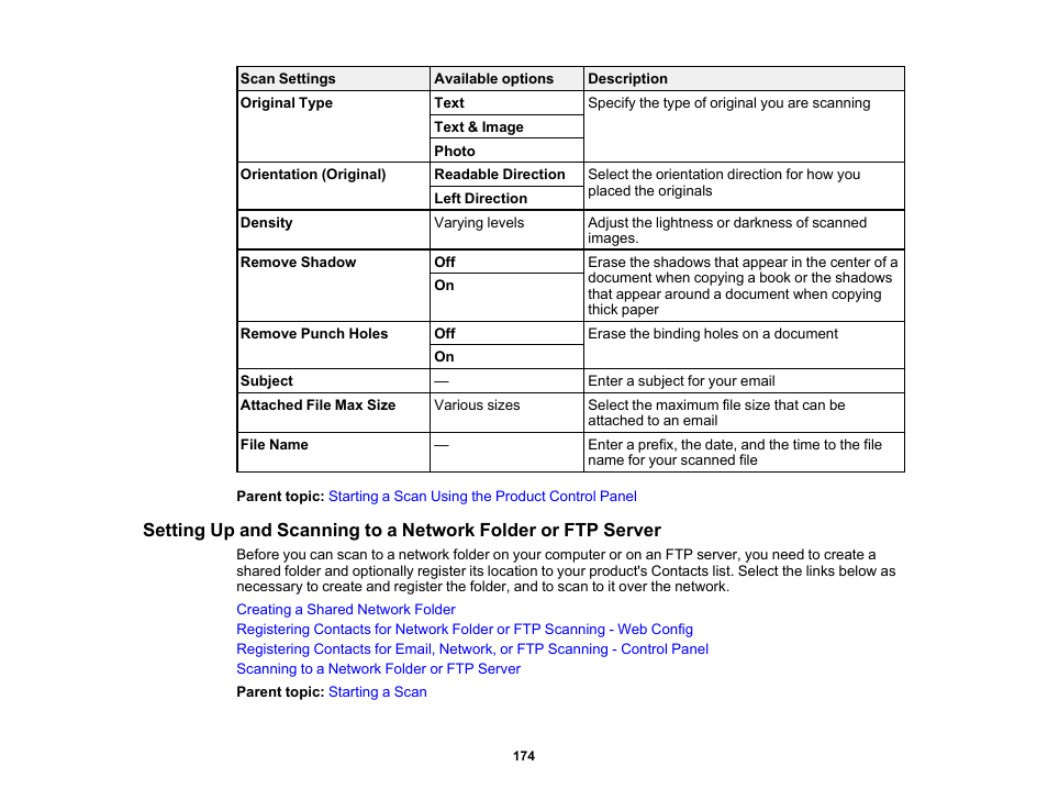 Epson WorkForce Pro WF-C5890 Wireless Color MFP Inkjet Printer User Manual | Page 174 / 426