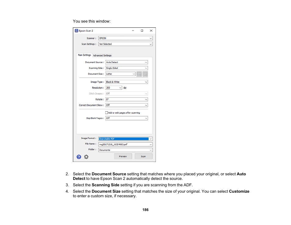 Epson WorkForce Pro WF-C5890 Wireless Color MFP Inkjet Printer User Manual | Page 186 / 426