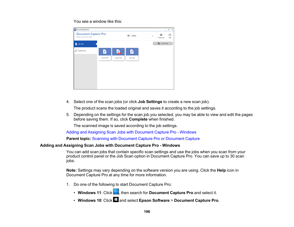 Epson WorkForce Pro WF-C5890 Wireless Color MFP Inkjet Printer User Manual | Page 196 / 426