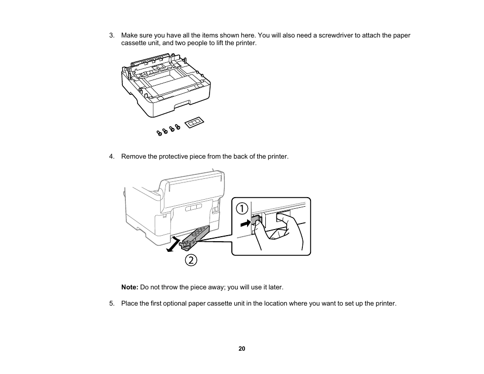 Epson WorkForce Pro WF-C5890 Wireless Color MFP Inkjet Printer User Manual | Page 20 / 426