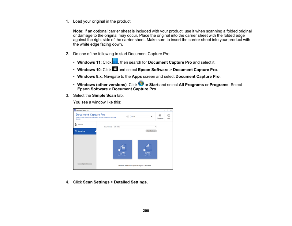 Epson WorkForce Pro WF-C5890 Wireless Color MFP Inkjet Printer User Manual | Page 200 / 426