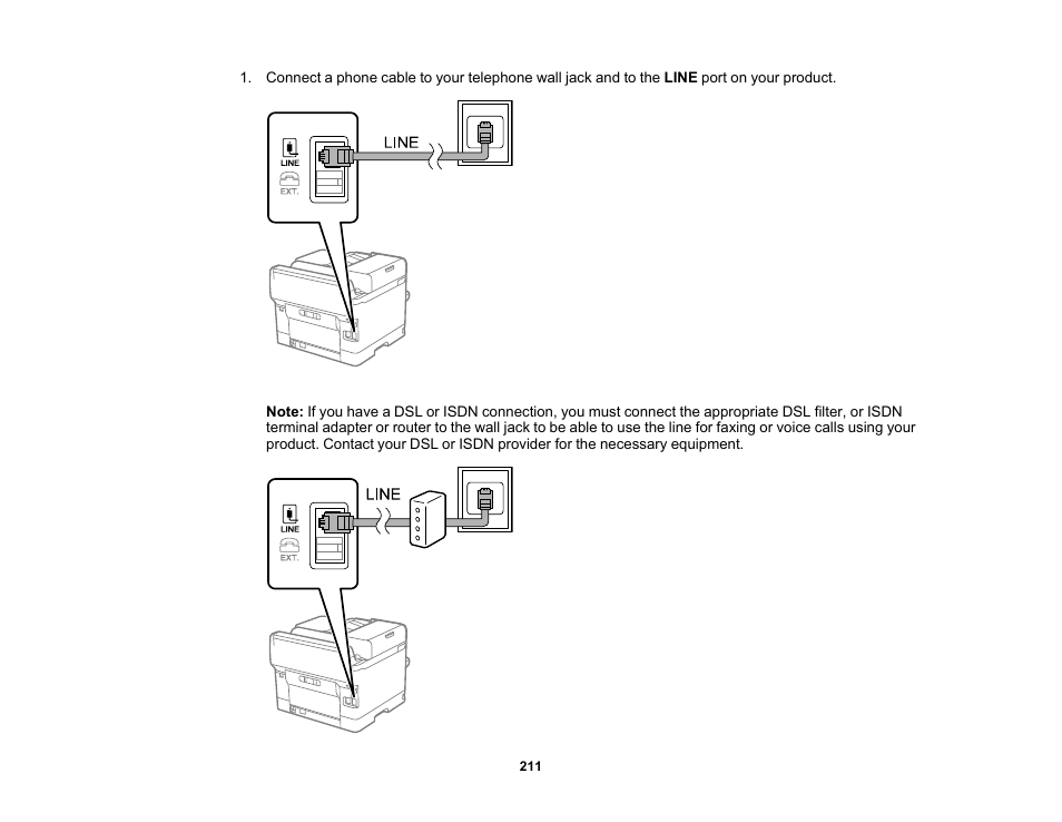 Epson WorkForce Pro WF-C5890 Wireless Color MFP Inkjet Printer User Manual | Page 211 / 426